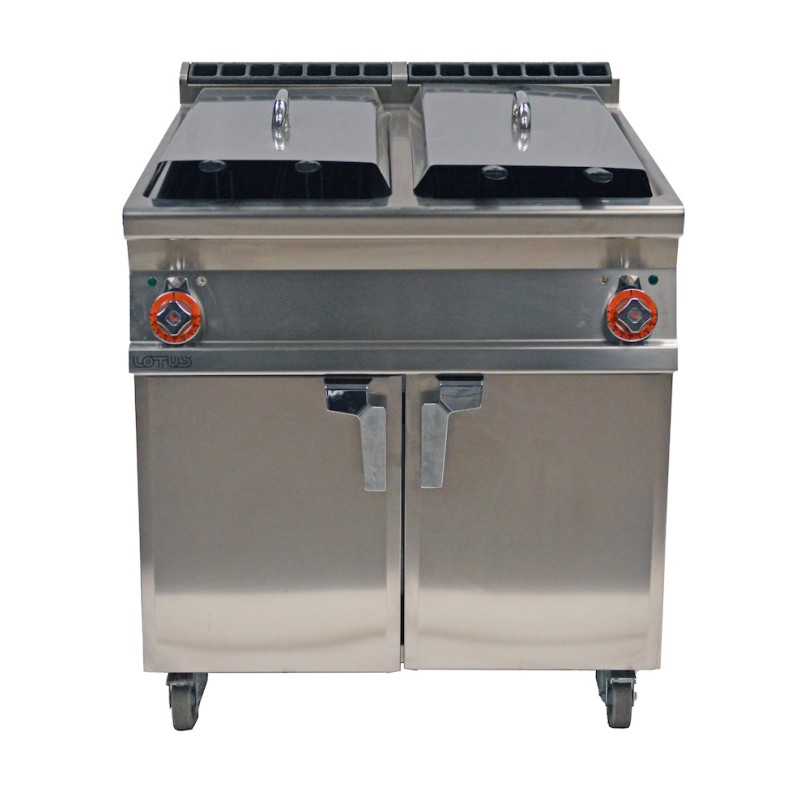 FRIGGITRICE A GAS 2 VASCHE...