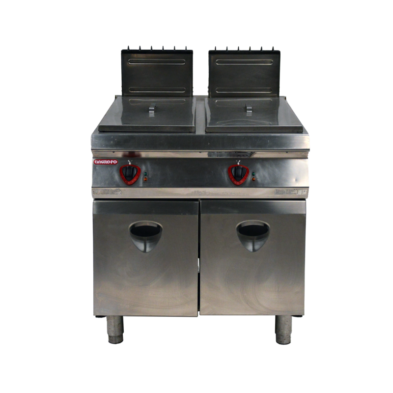 FRIGGITRICE A GAS 2 VASCHE...