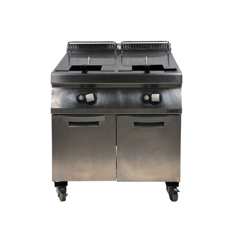 FRIGGITRICE A GAS 2 VASCHE...