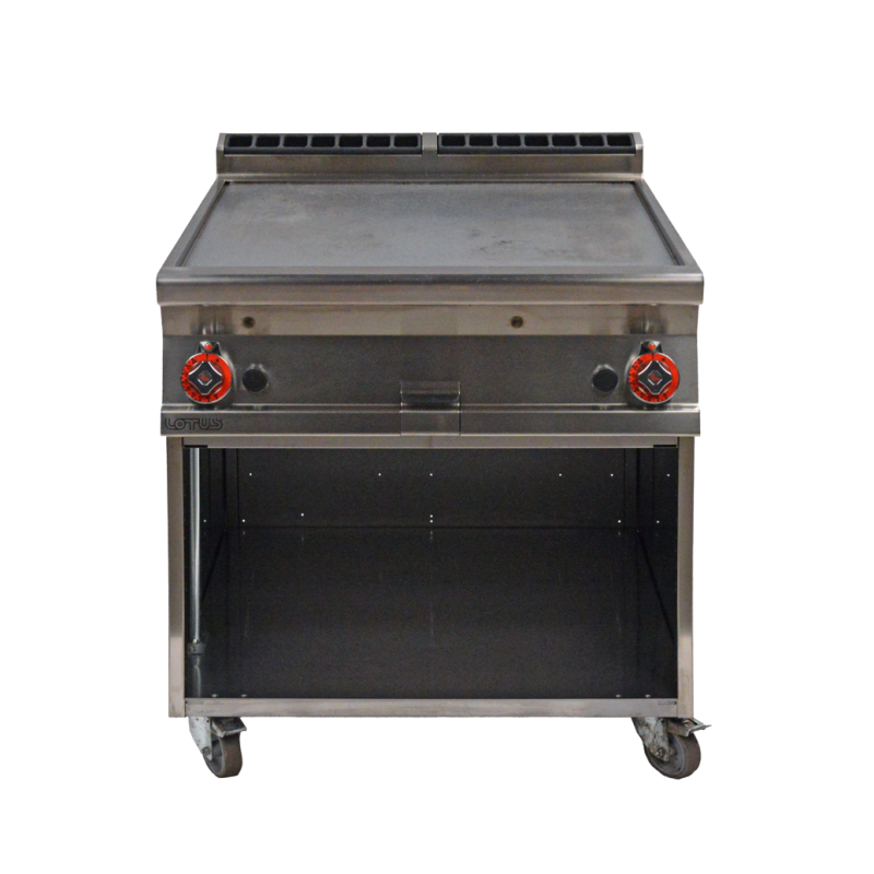 FRY TOP GAS LISCIO SUPERCROMO