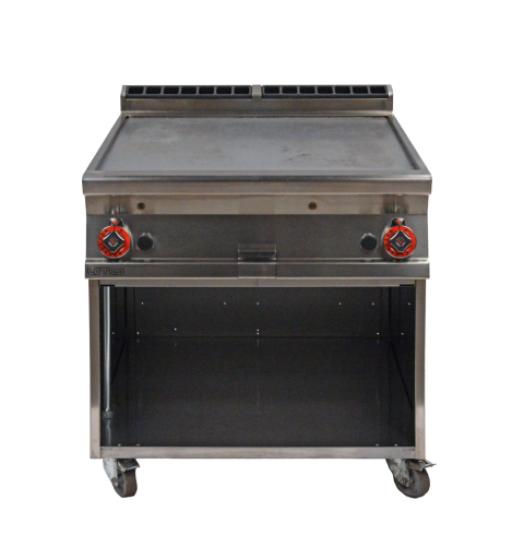 FRY TOP GAS LISCIO SUPERCROMO