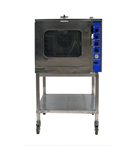 FORNO CONVENZIONE VAPORE GAS 6 TEGLIE GN. 1/1 220V