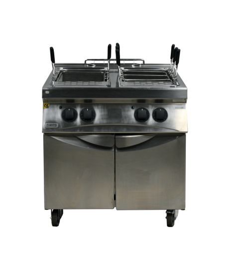 CUOCIPASTA ELETTRICO 2 VASCHE 40LT + 40LT 400V