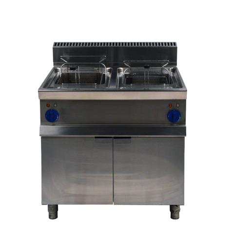 FRIGGITRICE ELETTRICA 2 VASCHE 17/LT+17/LT 400V